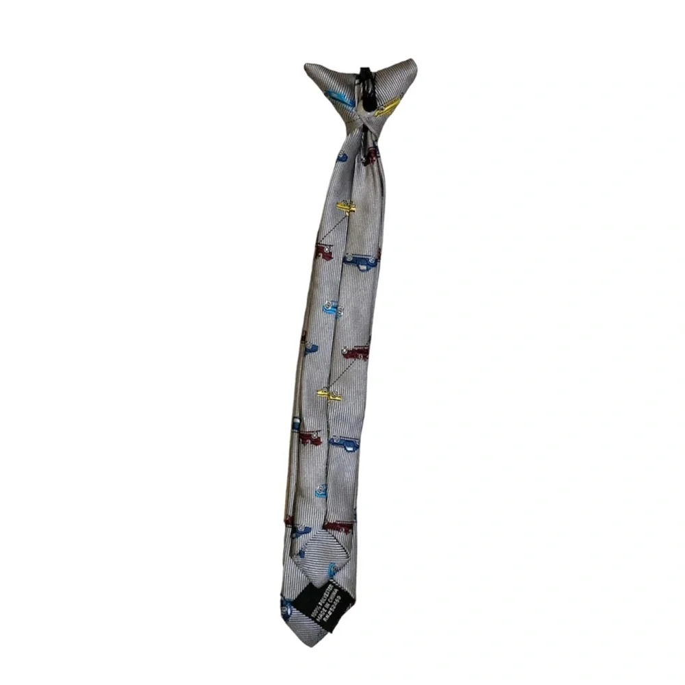 George Sports Cars Clip-On Necktie